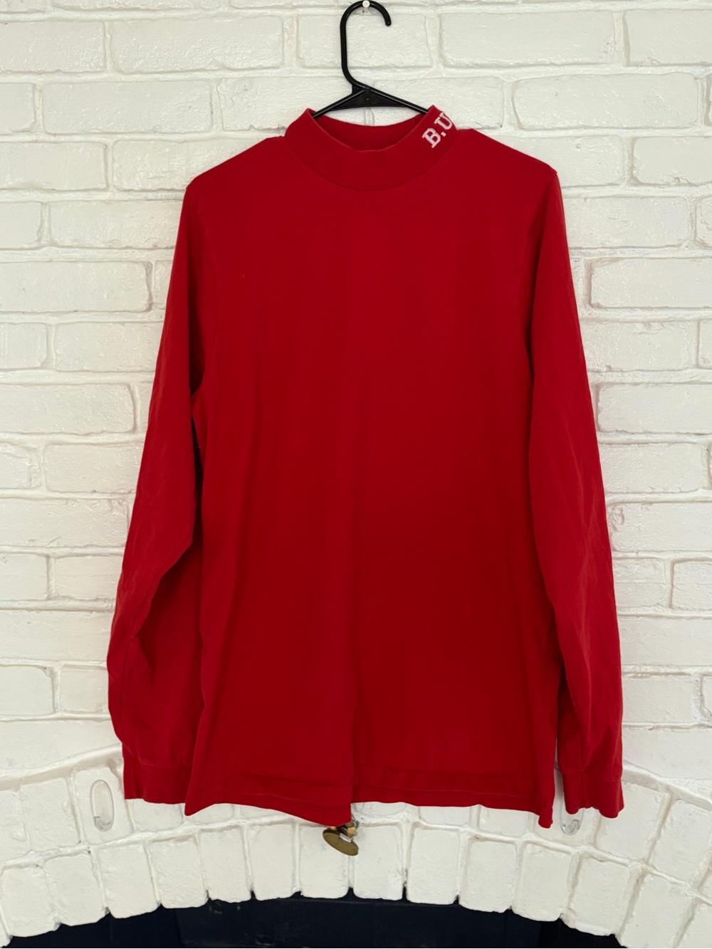 Vintage Boston university BU terriers turtleneck size large